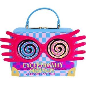 Fred Segal Harry Potter Luna Lovegood Glasses Crossbody Handbag Bag Purse NEW